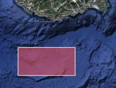 Τουρκική NAVTEX για Καστελόριζο με ασκήσεις με πυρά - Στην περιοχή η ΤΠΚ «Δανιόλος»